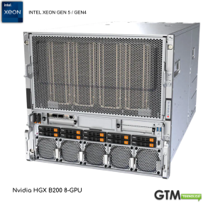 Supermicro SYS-A21GE-NBRT | Intel® Xeon® İşlemcili 8x NVIDIA HGX B200 SXM AI Sunucu