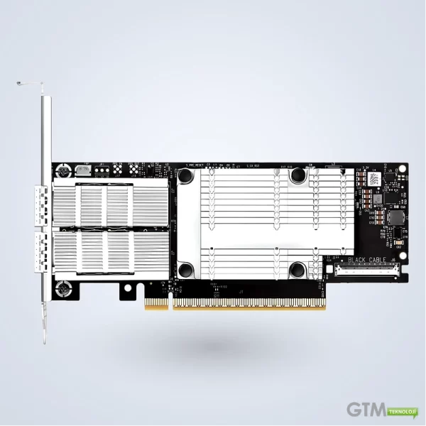 NVIDIA ConnectX-7 MCX755106AS-HEAT 200GbE NDR200 Dual-Port Ağ Kartı | GTM Teknoloji - Görsel 2