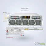 Supermicro SYS-322GA-NR 3U GPU Sunucu | Xeon 6900 8× GPU - Görsel 7