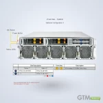 Supermicro SYS-322GA-NR 3U GPU Sunucu | Xeon 6900 8× GPU - Görsel 5