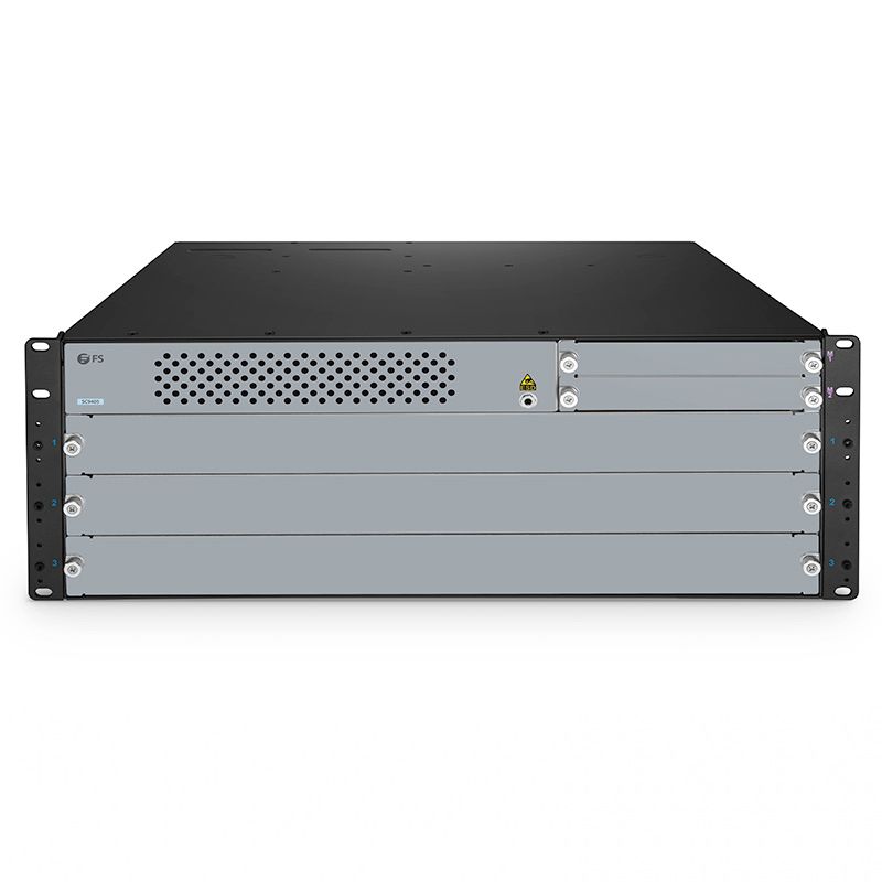 FS SC9405, 5-Slot 4U Ethernet L3 Enterprise Chassis Switch Unloaded, Support Stacking, Broadcom Chip 149848
