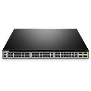 S5850-48T4Q, 48-Port Ethernet L3 Switch, 48 x 10GBASE-T, with 4 x 40Gb QSFP+, Support MPLS&MLAG  69378