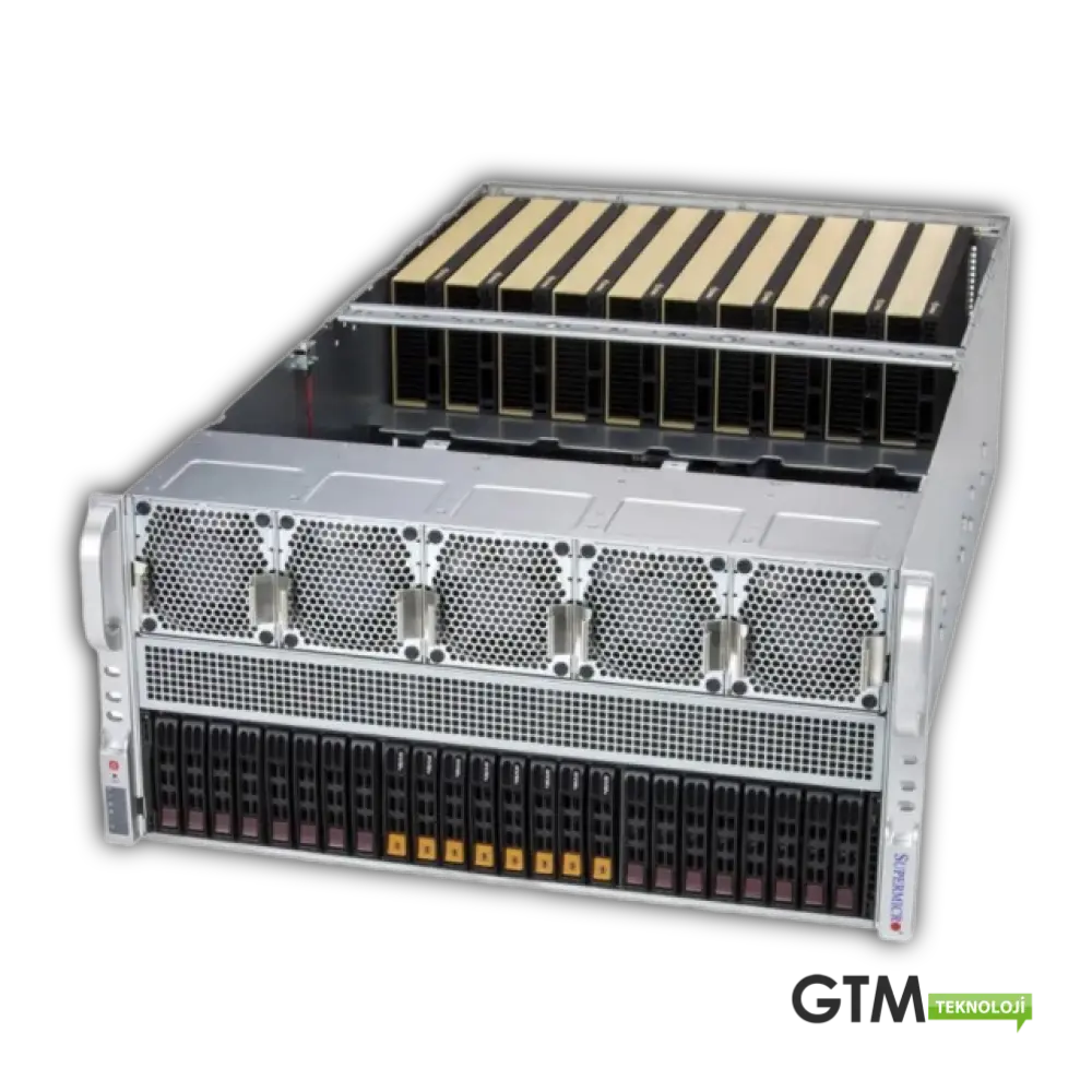 Supermicro GPU SuperServer AS -5126GS-TNRT2 | Yapay Zeka Sunucu