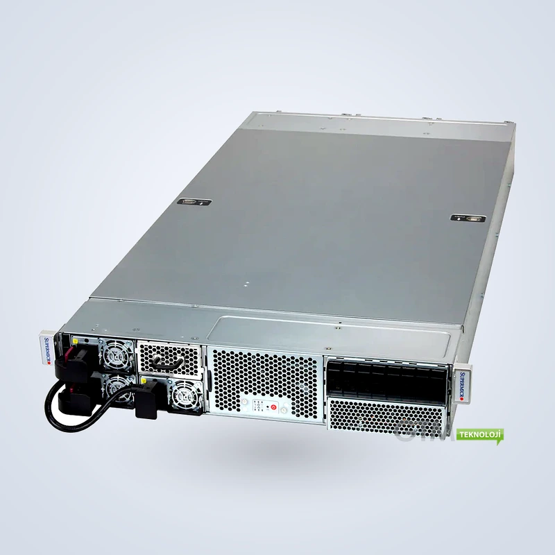 SYS-212GB-NR Supermicro 2U GPU Server | 2x Blackwell Pro 6000 Destekli