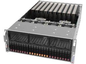 Supermicro AS-4125GS-TNRT2 | 4U Dual-Root PCIe GPU Sunucu (10x GPU, AMD EPYC)
