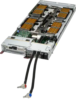 Supermicro SBI-622BA-1NE12-ALC — SuperBlade® sıvı soğutmalı blade sunucu düğümü