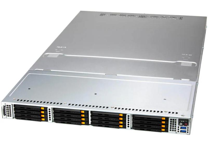 SSG-121E-NE316R — Supermicro all-flash NVMe depolama sunucusu