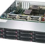 Supermicro SSG-620P-ACR12H — 2U önden yüklemeli depolama sunucusu, 14 sürücü yuvası