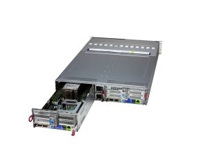 Supermicro SYS-222BT-DNR — 2U BigTwin® çok düğümlü sunucu, 2 düğüm