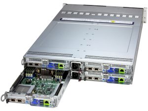 Supermicro SYS-222BT-HER — 2U BigTwin® çok düğümlü sunucu, 4 düğüm