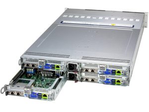 Supermicro SYS-222BT-HNR — 2U BigTwin® çok düğümlü sunucu, 4 düğüm