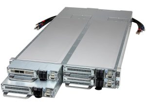Supermicro SYS-222FT-HEA-ALC — 2U sıvı soğutmalı FlexTwin™ çok düğümlü sunucu, 4 düğüm