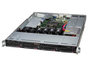 Supermicro SYS-511E-WR — 1U UP tek işlemcili sunucu