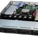 Supermicro SYS-512B-WR — 1U WIO esnek G/Ç sunucusu