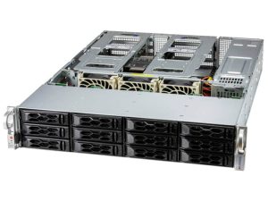 Supermicro SYS-521C-NR — 2U UP tek işlemcili sunucu