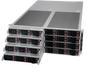 Supermicro SYS-F511E2-RT — 4U FatTwin® çok düğümlü sunucu, 8 düğüm