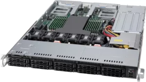 Supermicro AS-1114CS-TNR 1U CloudDC AMD Sunucu – 10x Hot-Swap Sürücü