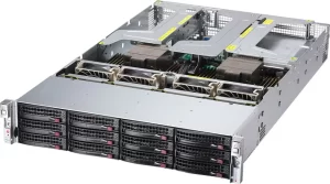 Supermicro AS-2024US-TNR 2U Ultra AMD Sunucu – 12x Hot-Swap Sürücü