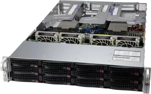 Supermicro AS-2024US-TRT 2U Ultra AMD Sunucu – 12x Hot-Swap Sürücü