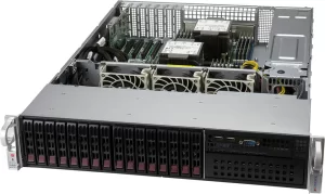 Supermicro SYS-220P-C9R 2U Mainstream Sunucu – 16x Hot-Swap Sürücü