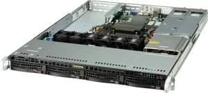 Supermicro SYS-510T-WTR 1U WIO Intel Sunucu – 4x Hot-Swap Sürücü