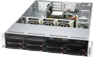 Supermicro SYS-520P-WTR | 2U WIO Intel Sunucu – 8x Hot-Swap Sürücü