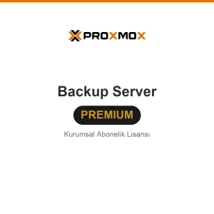 Proxmox Backup Server (PBS) — Premium Abonelik | sunucu başına / yıl
