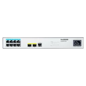 NADDOD S2100P-8T2S | 8 Port Gigabit PoE+ Yönetimli Switch (2× SFP)