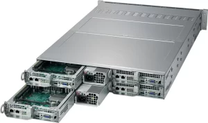 Supermicro AS-2014TP-HTR 2U TwinPro AMD Sunucu – 4 Node, 12x Hot-Swap