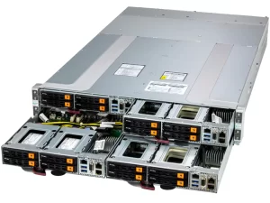 Supermicro AS-2116GT-HNTF 2U GrandTwin AMD Sunucu – 4 Node, 16x Hot-Swap