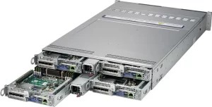 Supermicro AS-2124BT-HTR 2U BigTwin AMD Sunucu – 4 Node, 24x Hot-Swap