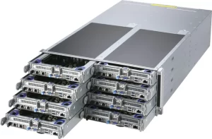 Supermicro AS-F1114S-FT 4U FatTwin AMD Sunucu – 8 Node, 32x 2.5" Sürücü