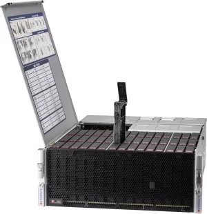 Supermicro SSG-540P-E1CTR45L | 4U UP Storage Server – 45x Top-Loading Hot-Swap