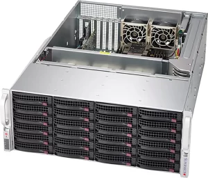 Supermicro SSG-640P-E1CR24L 4U Intel Storage Server – 24x Hot-Swap SAS/SATA