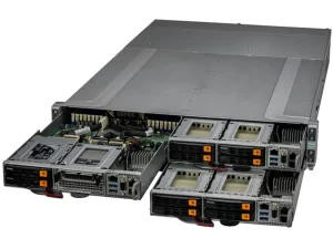 Supermicro SYS-210GT-HNC8F 2U GrandTwin Intel Sunucu – 4 Node, 16x Hot-Swap