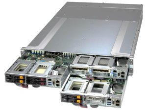 Supermicro SYS-211GT-HNC8F 2U GrandTwin Intel Sunucu – 4 Node, 16x Hot-Swap