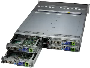 Supermicro SYS-221BT-HNR 2U BigTwin Server – 4 Node, 6x NVMe