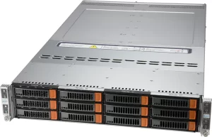 Supermicro SYS-620BT-HNC8R 2U BigTwin Intel Sunucu – 4 Node, 12x Hot-Swap