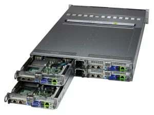 Supermicro SYS-621BT-HNTR 2U BigTwin 4-Node Intel Sunucu – 12x Hot-Swap Sürücü