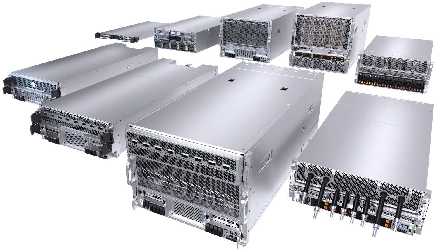 Supermicro NVIDIA Blackwell sistem ailesi — HGX B300, B200 ve GB200 NVL72 sunucuları