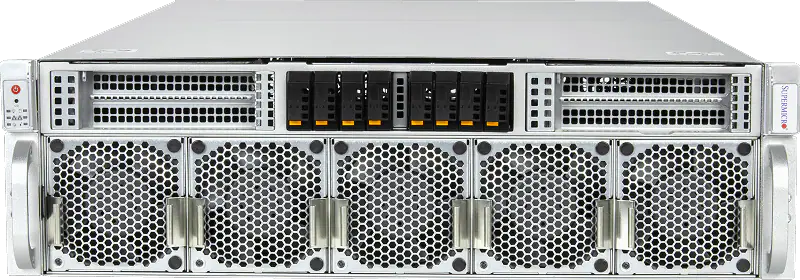 Supermicro SYS-322GA-NR 3U GPU sunucu — perakende uç yapay zeka çıkarımı