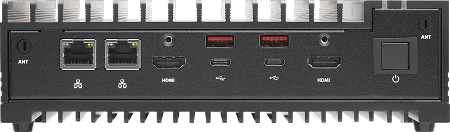 Supermicro SYS-E100-13AD-E kompakt fansız sunucu — drive-thru menü panosu