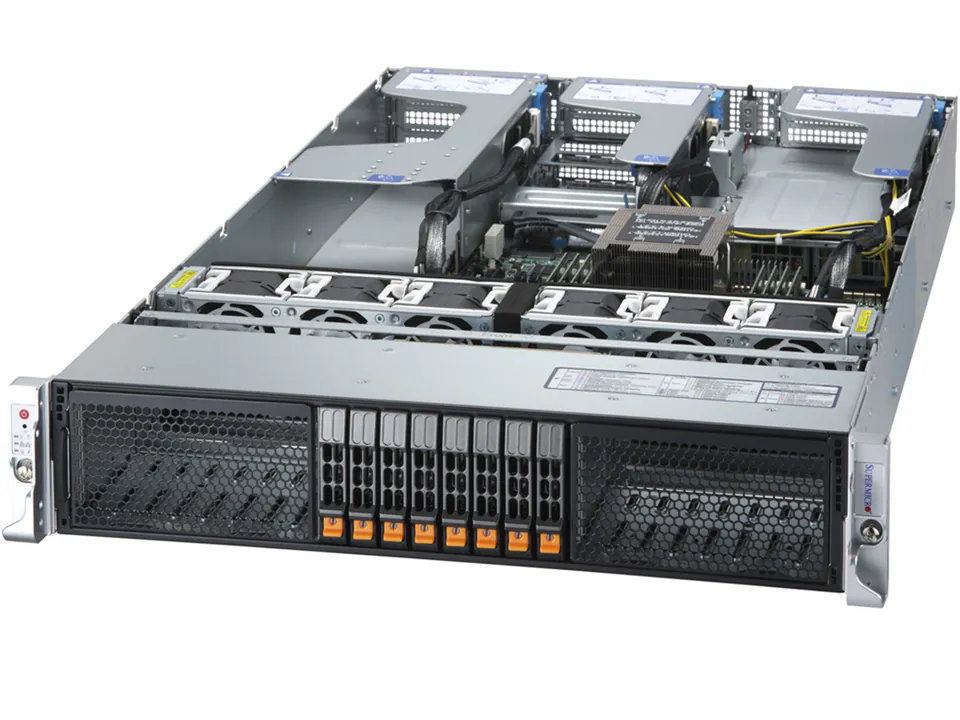 Supermicro AMD Treadripper Pro 7000WX Rackmount Workstation
