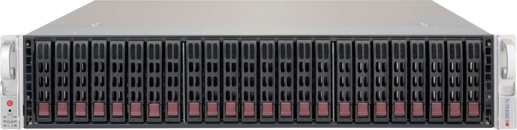 Supermicro SuperChassis 216BE1C-R609JBOD 2U 24 Bay JBOD