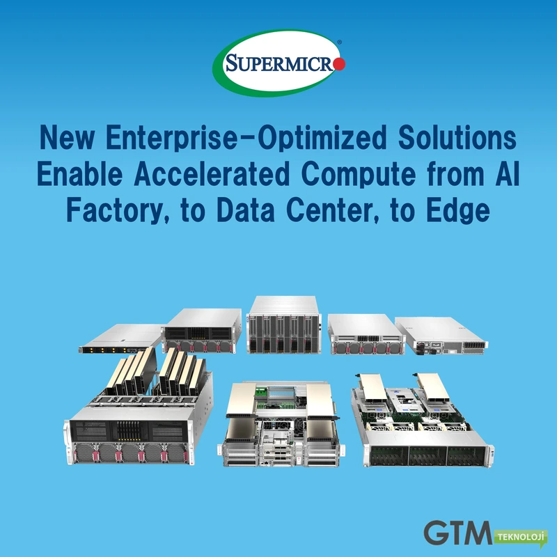 supermicro Nvidia Rtx Pro Blackwell Server Edition Kurumsal AI