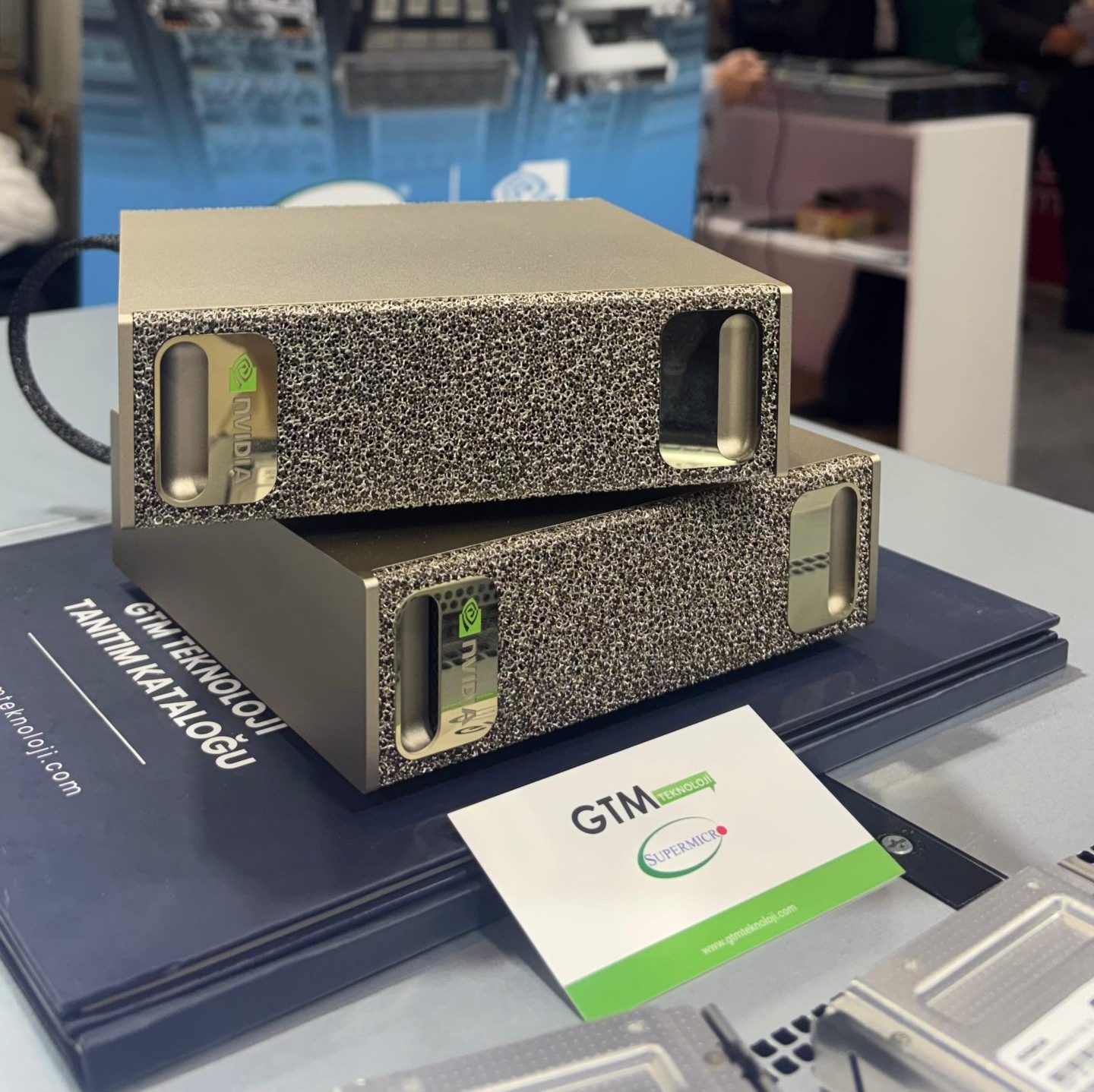 GTM Teknoloji GITEX etkinliğinde NVIDIA DGX Spark sistemleri